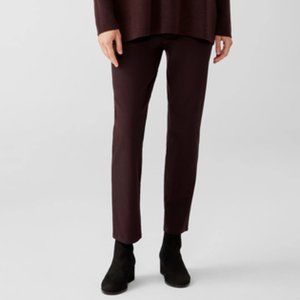 Eileen Fisher - Crepe pants (cassis)